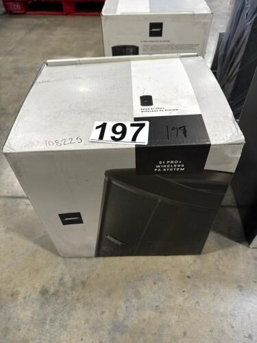 BOSE S1 Pro plus Wireless PA system