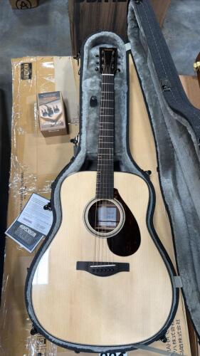 Yamaha 60th anniversary FG9 acoustic guitar &ndash; natural