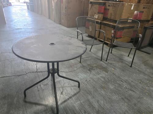 Misc outdoor table and chairs