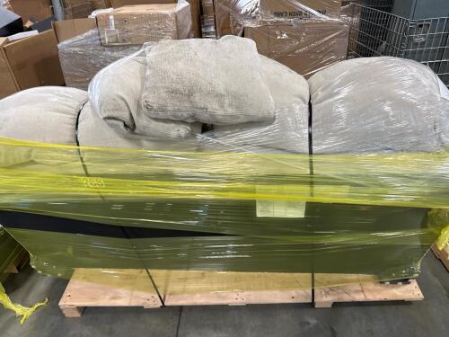 Used couch out of box Customer return