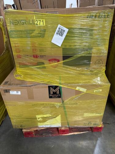 NEXGRILL six burner dual fuel grill, Sinclair sleeper accent chair