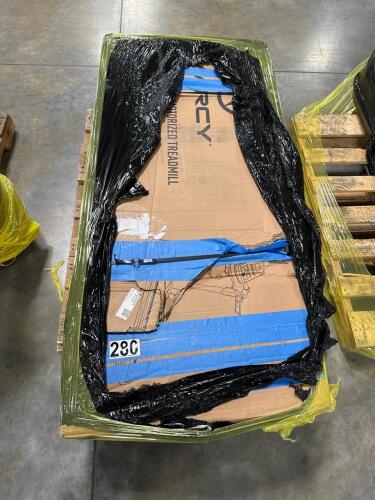 Marcy motorized treadmill possible customer return states product is damaged
