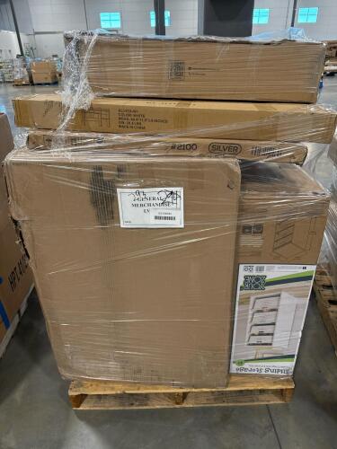 Sliding storage, desk piece, tower fan, cups, nitro mouse, food containers, shopping bags, furniture, & more