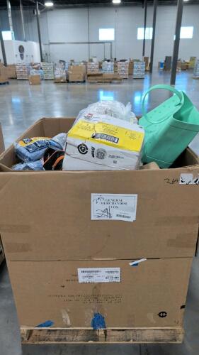 Storage bag, toy sword, mop heads, sheets, rug, dust sheets, bathmat, lighting, comforter set, cushions, belt, & More