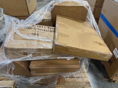 Patio umbrella, furniture, TINECO vacuum& More