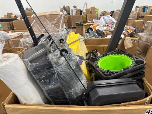 Why are fence, traffic cones, chair, metal rack, plastic basin, & More