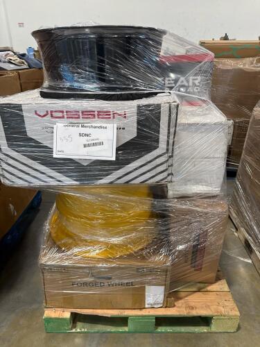 Pallet of rims