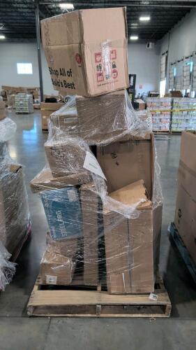 Food containers, YAMI cooker, crown shades canopy, mattress ego Black & More