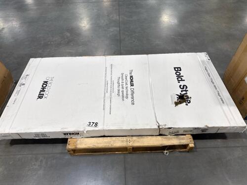 Kohler 706009 levity 1/4 shower door