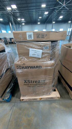 hayward xStream above ground cartridge filtration series, sicotas, pool lounger, and more