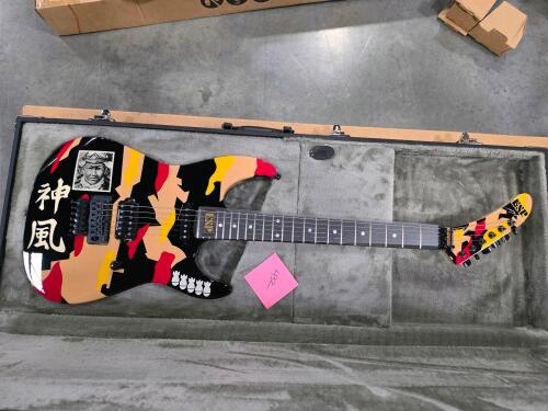 ESP George Lynch Signature Electric Guitar - Kamikaze 1 with coa