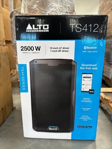 alto professional ts412 2500w speaker