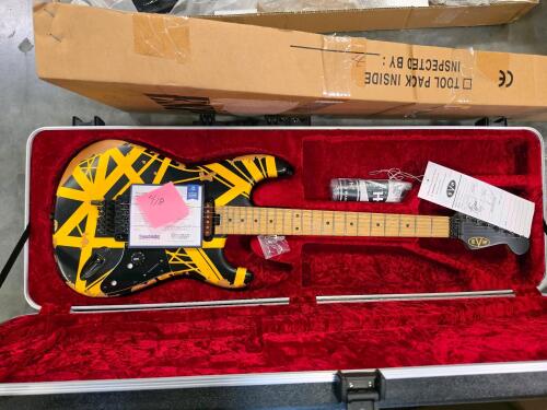 EVH striped series Frankenstein electric guitar