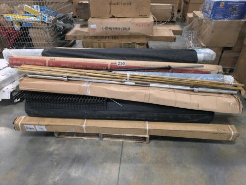 Bamboo poles, Fencing, lolOI magnolia home rug, insect screen, weight bar, Fencing, & More