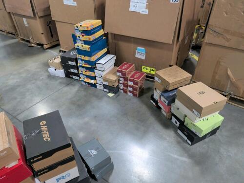 80 pairs of shoes: maripe, vionic, Kelly and Katie, under armor, bare traps, KEDs, hi-tec, ugg, Sam Edelman, Skechers, Harley and more