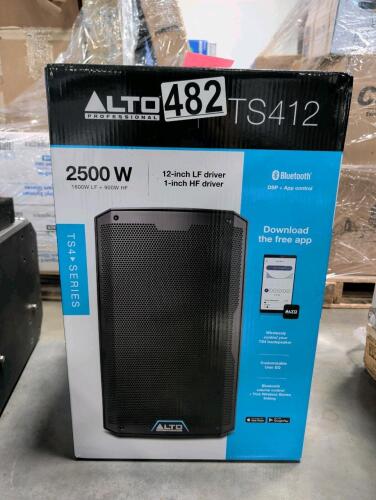 alto professional ts412 2500w speaker