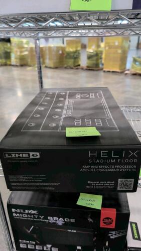 Line6 helix stadium floor amp and effects processor