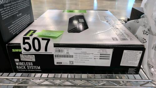 Shure Box wireless rack system