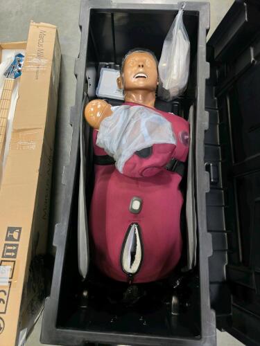 birthing and postpartum hemorrhage simulator with case