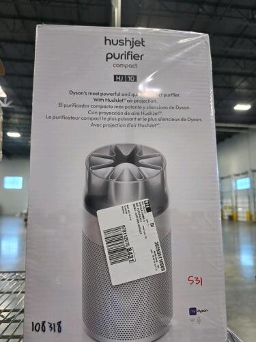 Dyson hush jet purifier compact