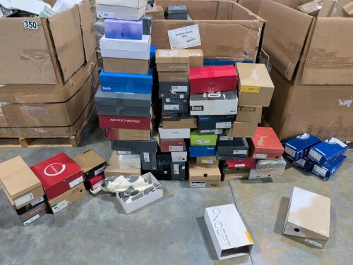 100+ pairs of shoes: on, Birkenstock, puma, oncept, New Balance, all birds, New Balance, journee, Cole Han, Kelly and Katie, keds, dansko, Steve Madden, JBU, and more