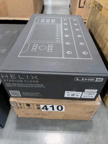 helix stadium for amp and effects processor