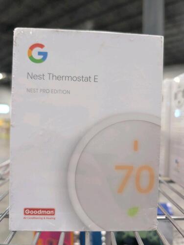 (5) Nest Thermostat E