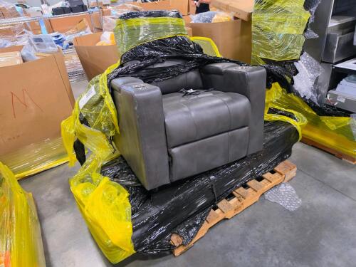 Leather recliner chair Customer return bed base