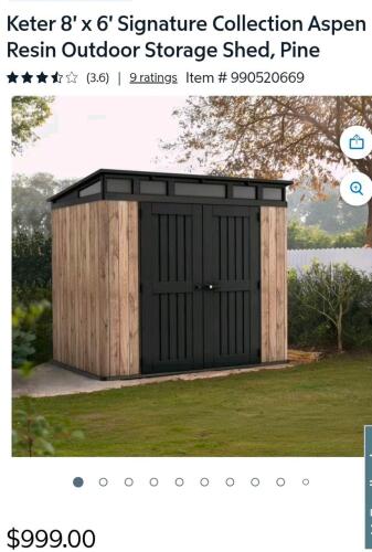keter Aspen 6x8 shed