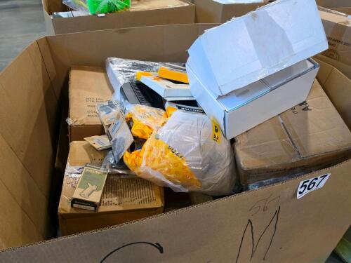 Game feeder solar light, MAGPULL, deck boxes, ADT kit, glasses