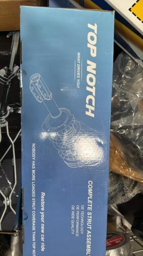 industrial and automotive items, top notch complete strut assembly, bilstein shocks, tape, struts, cabling and more