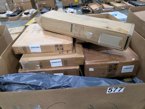 Deck boxes, swing, cot and more