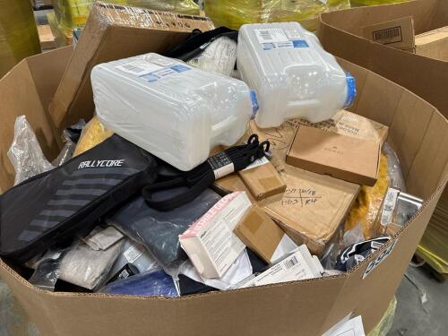 Water containers, dog beds, fabric, gloves, umbrella, containers, & More
