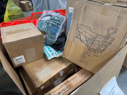 swing, wipes, wagon, camping stove, and more
