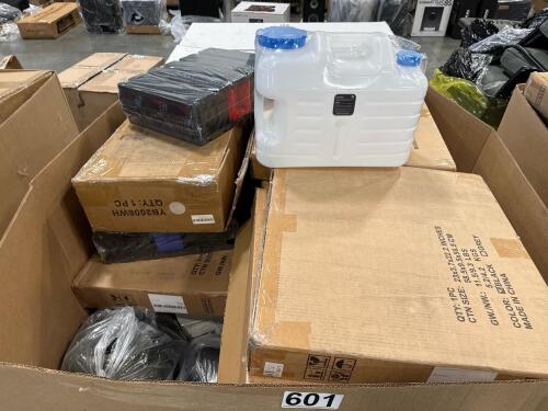 Water containers dog bed curl deck boxes, storage, and more