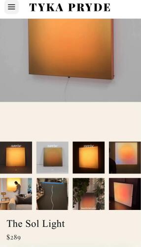 SOL lamp TYKA PRYDE