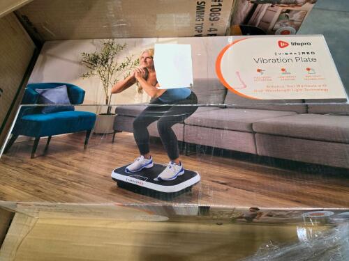 Cups, miscellaneous furniture, vibration plates, shark navigator, STERILITE storage, hinged containers, barstool, KOLBS home Care mattress, & More