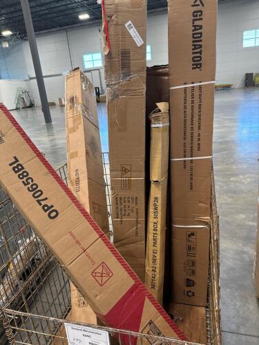 Bed frames, mattress gladiator shelving, & More