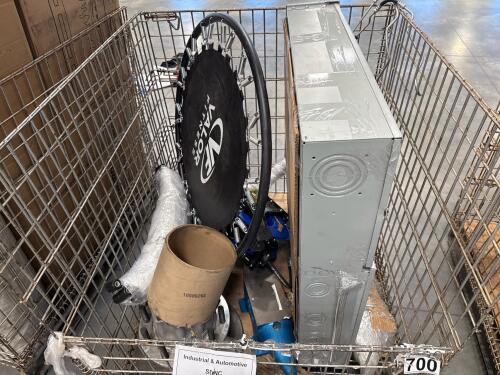 Electrical box, trampoline, hose reel, anvil, & More
