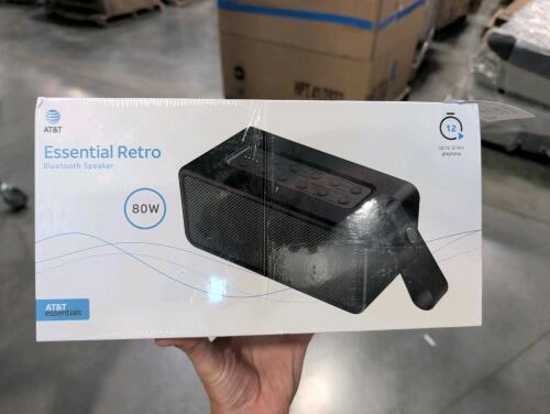 essential retro Bluetooth speaker