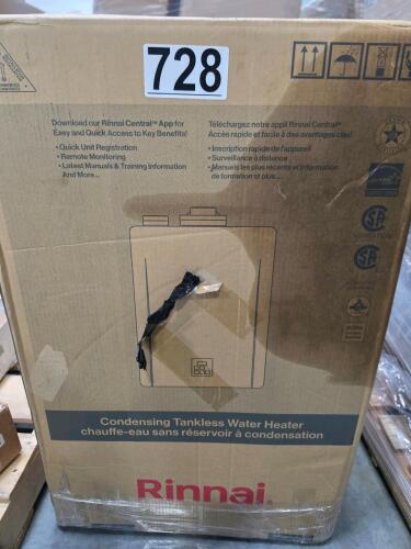 Rinnai tankless water heater