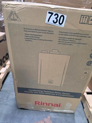 Rinnai tankless water heater