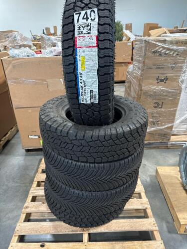 five tires