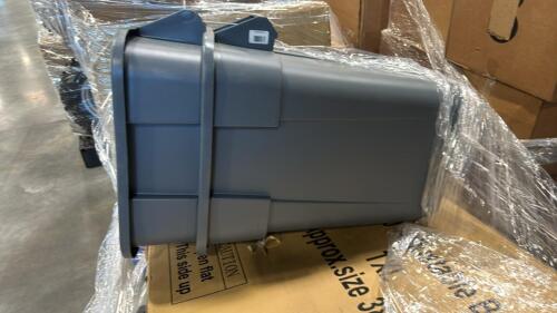 Garbage cans, twin XL adjustable bed, top flight golf clubs, & More