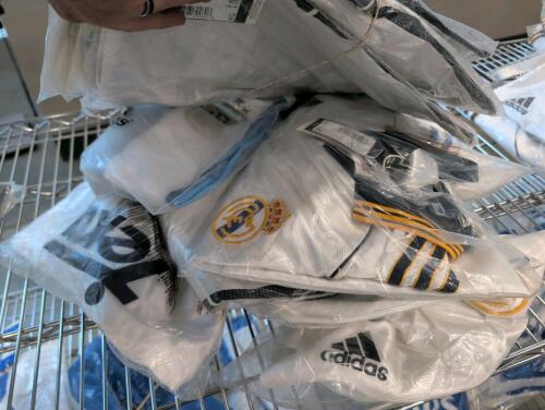 Real Madrid jerseys
