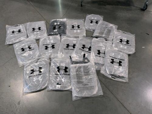 16 under armour backpacks hustle 5.0 adult black gym sports bag