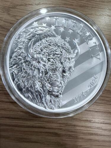 10 oz 2026 Buffalo Silver Round 250th Anniversary