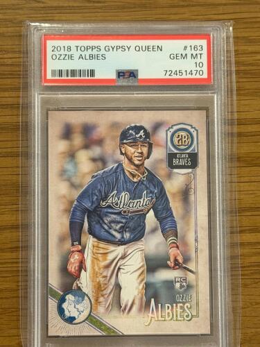 2018 Topps Gypsy Queen Ozzie Albies Gem Mint 10 Card, PSA