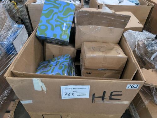 Corning , toilet paper, dispensary piece, and more