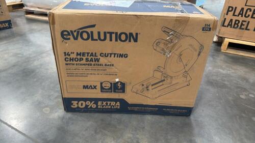 Evolution 14 inch metal cutting chopsaw